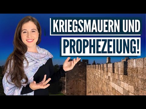WIR SIND INNERHALB DER MAUERN VON JERUSALEM GEWANDET! Israel mit Aline