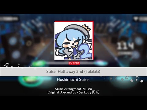 Suisei Hathaway 2nd Talalala but in BanG Dream! | BanG Dream! Custom Chart