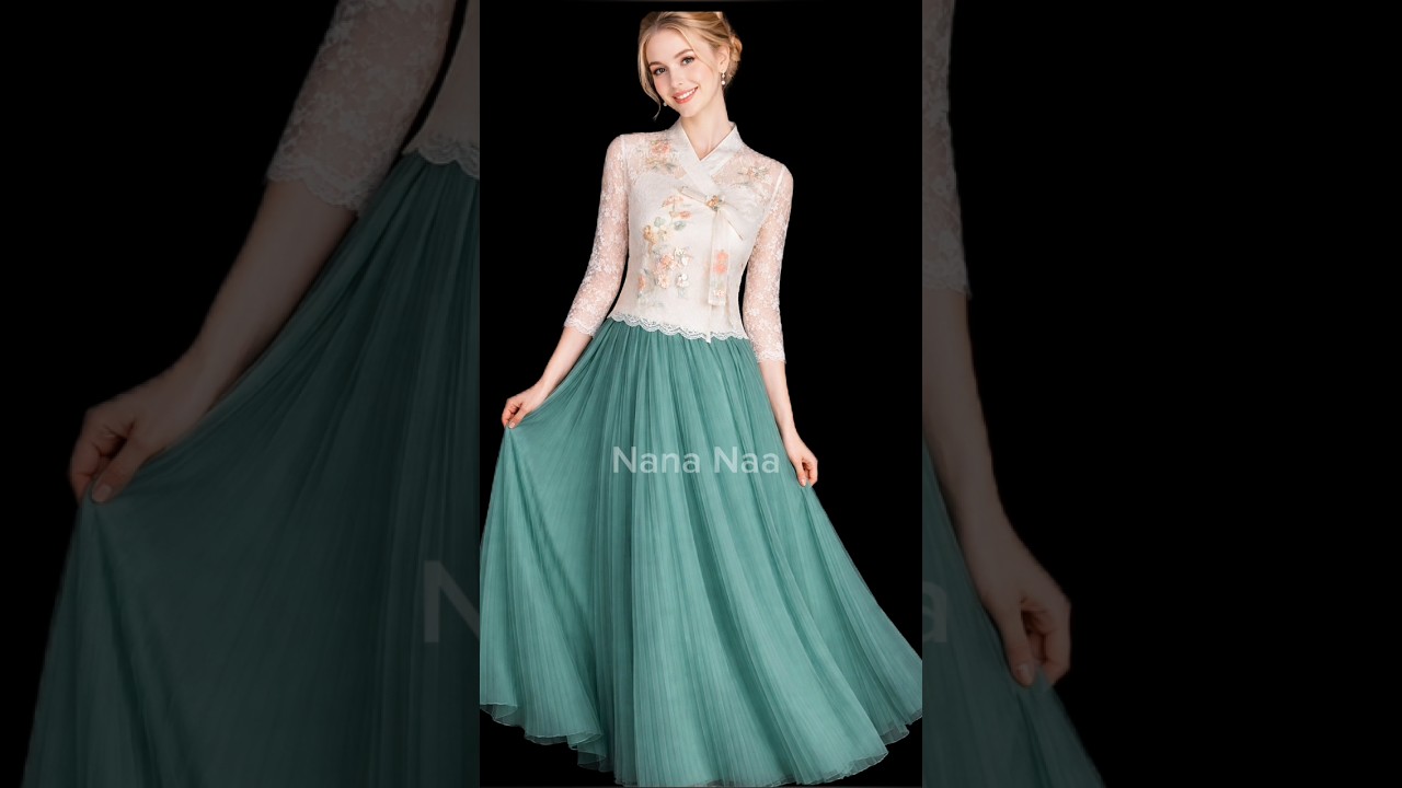 Elegant Hanbok Style Inspo ✨ #fashion #design #pattern #diy #shortvideo #sewingproject