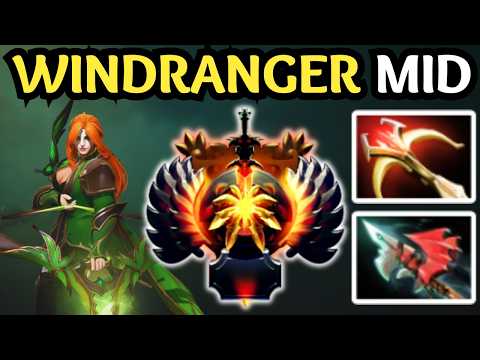 🔥 INSANE WINDRANGER MID IS META | ONE TARGET ONE KILL | DOTA 2 🔥