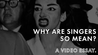 Why Are Singers Mean To People? | A Video Essay