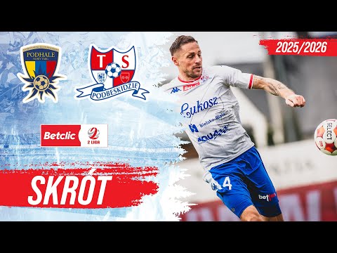 Podhale Nowy Targ - Podbeskidzie 2:0 SKRÓT MECZU Betclic 2 Liga