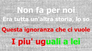 Renato Zero - Ti andrebbe di cambiare il mondo - KARAOKE