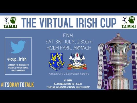 Virtual Irish Cup Final Armagh City FC v Ballymacash Rangers