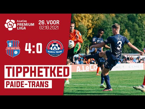 Paide Linnameeskond - JK Narva Trans l 4:0 l Premium liiga 26. voor l 2021