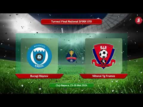 LIVE 🔴 U10 2014 Bucegi Râșnov   Viitorul Tg  Frumos   Turneul Final Național Sfinx   Cluj Napoca⚽️🥇