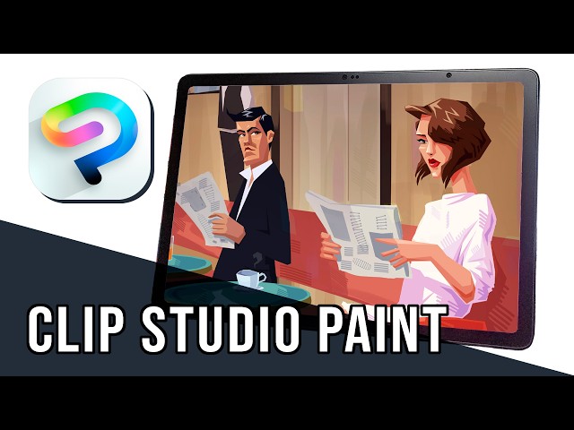 Vídeo relacionado con Clip Studio Paint Pro Guía de Usuario: De principiante a profesional. Manual instruccional paso a paso para ilustración digital, creación de cómics, ... 3D y flujos de trabajo creativos eficientes