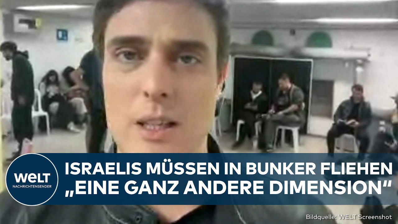 ISRAEL: Flucht in Bunker! Iran feuert Raketen auf Tel Aviv ab! USA greifen Teheran an