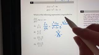 Dividing Polynomials | SAT Prep