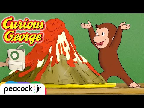 George's Science Fair Eruption! 🌋 | CURIOUS GEORGE