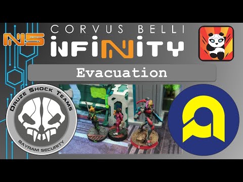Fast Panda Gaming: Infinity Battle Report - Evacuation (Druze vs Shasvastii)
