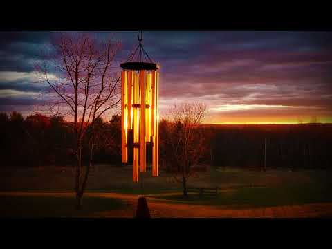 10 HR GENTLE WIND CHIMES | NATURE SOUNDS | Sounds for Sleeping, Relaxation, Focus | White Noise