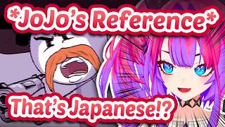 Vivi Was Caught Off-Guard By Broken Japanese In Henry Stickmin's Jojo's Reference 【ENG Sub Hololive】