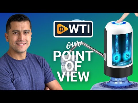 Water Bottle Pump 5 gallon - WTI product video review