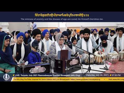 006 Toronto July 2021 - Raensabaayee Keertan - Bibi Harinder Kaur Jee Italy