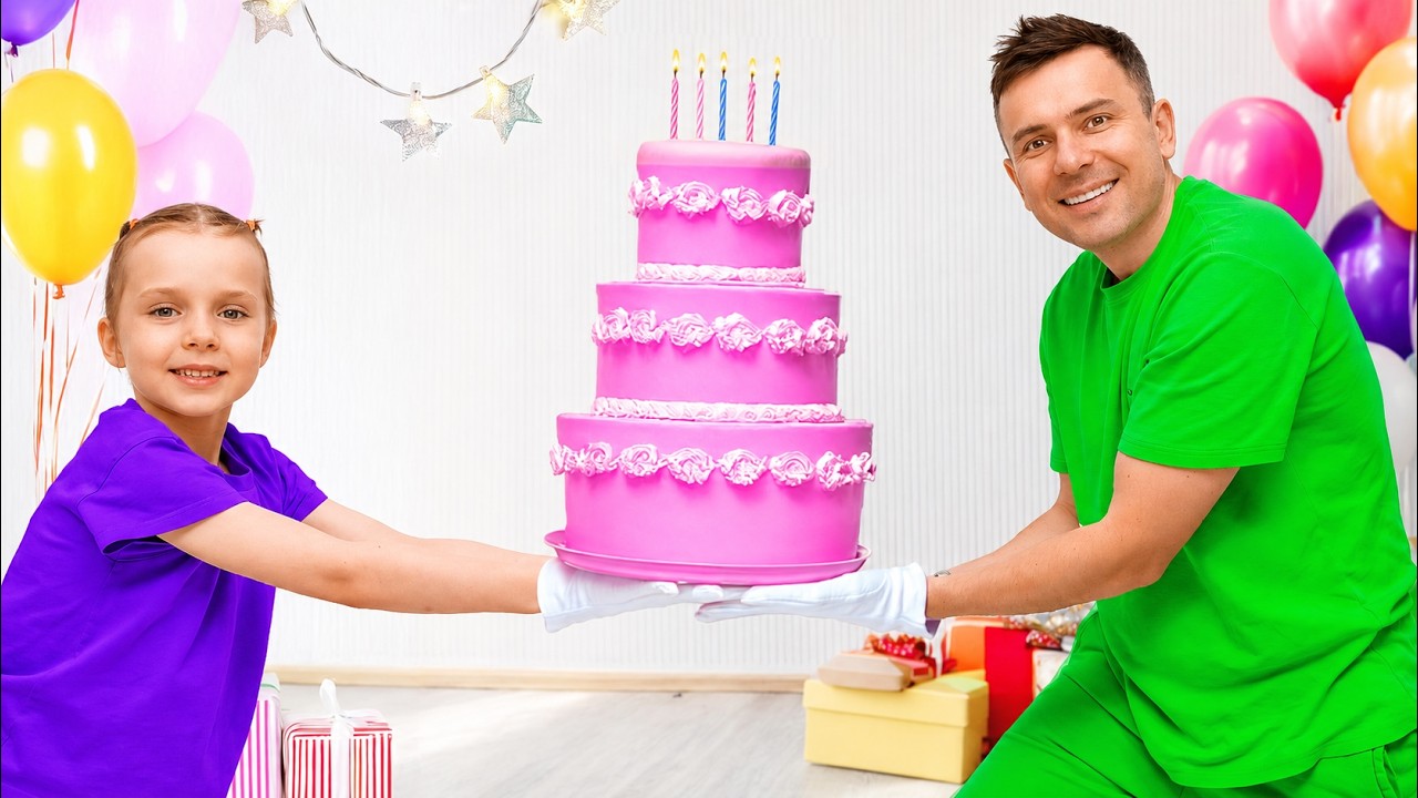 Vera’s Birthday Is Coming! Can Dasha and Dad Get Everything Ready?