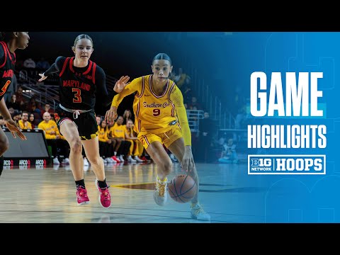 Maryland at USC | HIGHLIGHTS | Big Ten Women's Basketball | 01/15/2026