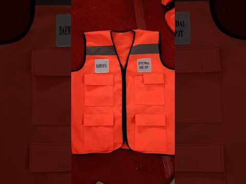 Green Polyester Road Safety Jackets