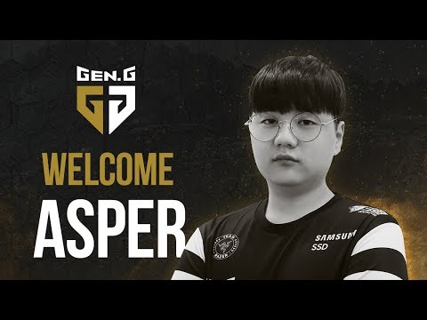 Gen.G LoL's new support, Asper