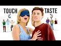 Blind Dating 6 Guys by Touch