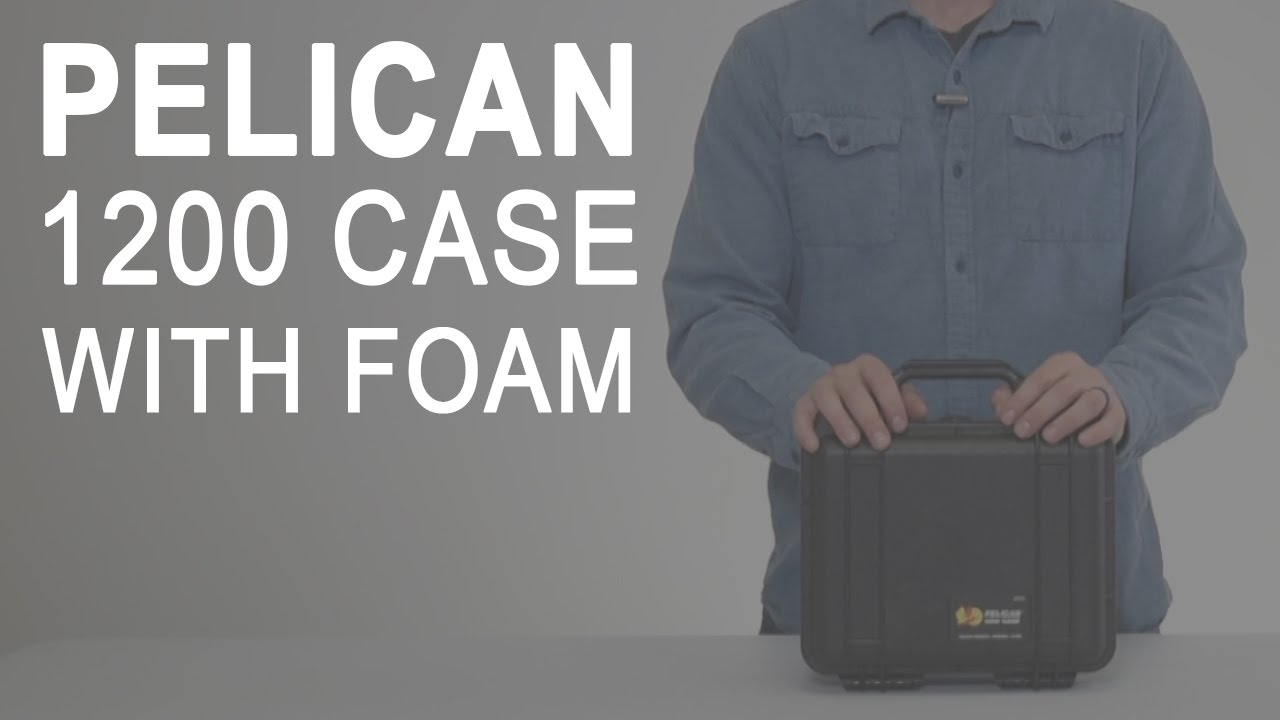 Pelican 1200 Case with Foam