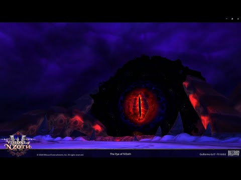 World of Warcraft Visions Of N'Zoth VFX Showcase