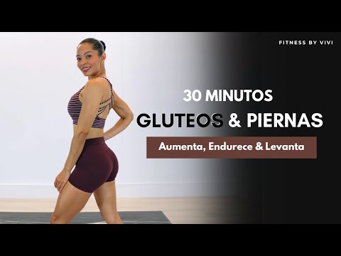 Ejercicios para Aumentar Piernas y Glúteos Rapido | Fitness by Vivi