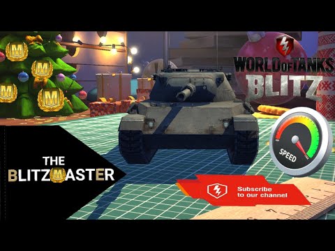 Leopard 1: 7,490 damage 4 kills (1vs3) -WoT Blitz-