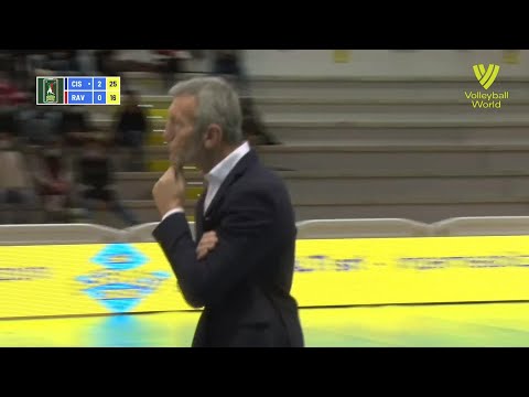 Top Volley Cisterna vs. Consar RCM Ravenna - FIVB - Super Liga - Match Highlights