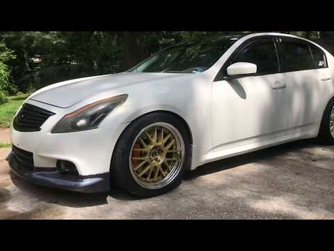 G37 sedan wheel fitment: 18” and 19”