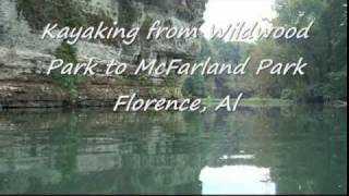 preview picture of video 'Kayaking Cypress Creek from Wildwood Park to McFarland Park Florence, Al'