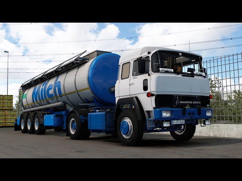 ETS2 1.39 ProMods 2.51 Magirus Deutz D-Series Osnabrück - Halle