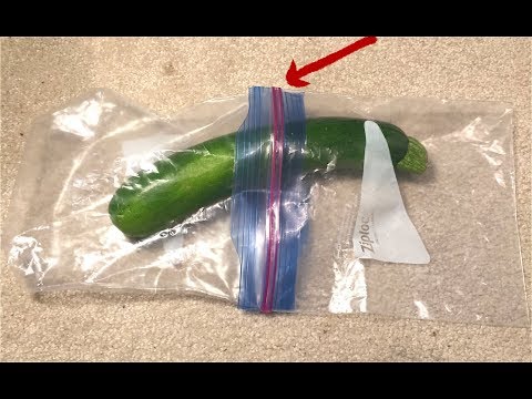 Awesome Zip Lock Bag Kitchen Hack -Life Hack