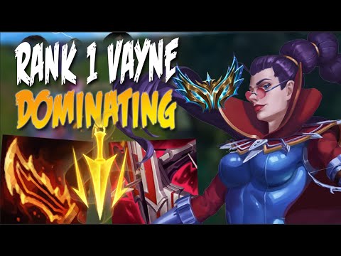 THIS IS HOW RANK 1 VAYNE IS DOMINATING HIGHT ELO | LEAGUE OF LEGENDS SEASON  2022