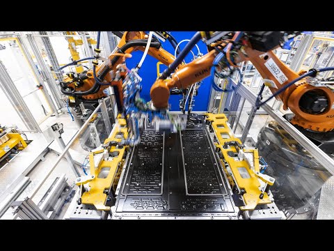 Mercedes EQS - The Battery Production in Untertürkheim, Germany (Hedelfingen Plant)