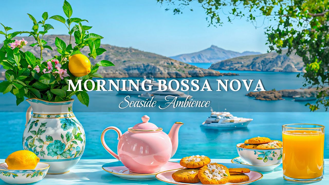 Bossa Nova Bliss 🌊 Tranquil Jazz Melodies & Soothing Ocean Waves for Your Peace of Mind