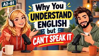 Why You Understand English But Can't Speak It | English Speaking Practice (A2–B1)