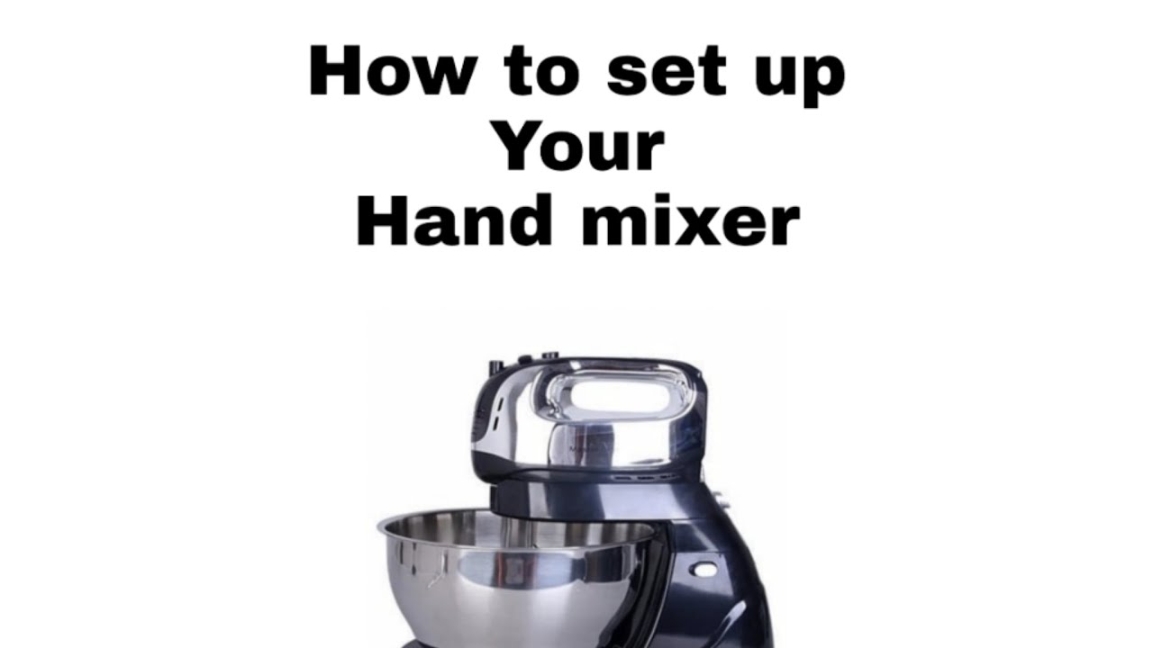 Master chef Mixer with Rotating Bowl : Unboxing and Set up video