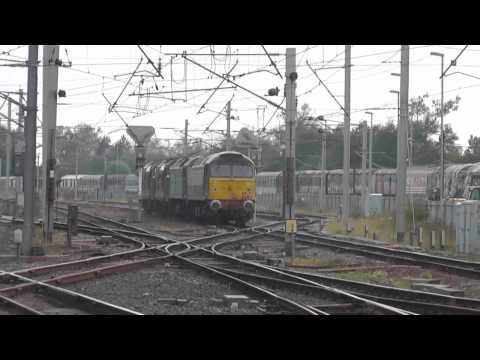 37685/37516 with 47802/47832 DIT 0Z37 Carlisle Kingmoor - Carnforth Steamtown, 8th September 2014
