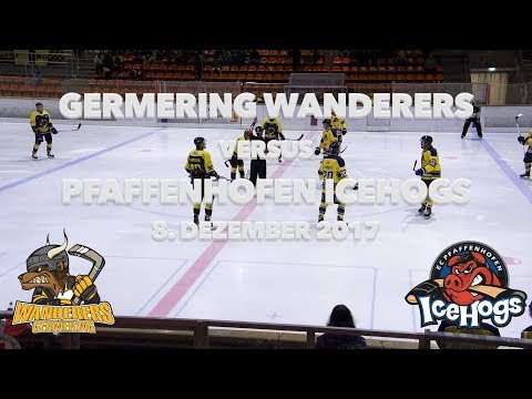 Highlights Germering Wanderers vs Pfaffenhofen IceHogs - 8. Dezember 2017