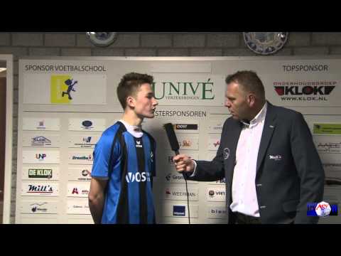 Interview Man of the match Robert Talens