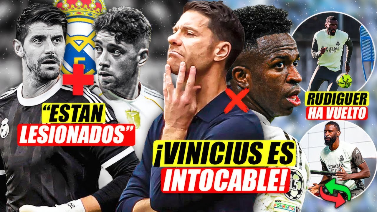 💣 ¡VINI ES INTOCABLE Y XABI LO SABE! | LESIONADOS EN EL MADRID | RUDIGER VUELVE PARA DOMAR A HAALAND