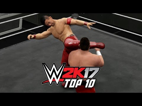 WWE 2K17 - TOP 10 NXT DLC MOVES! (WWE 2K17 NXT Enhancement DLC Pack)