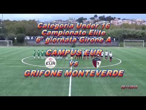 Under 16 Elite 6° Campionato Campus Eur VS Grifone Monteverde Highlights