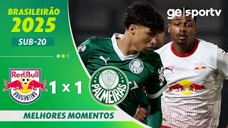 BRAGANTINO 1 X 1 PALMEIRAS | MELHORES MOMENTOS | FINAL BRASILEIRÃO SUB-20 | sportv