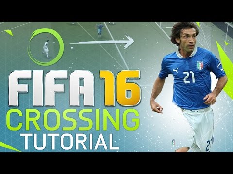 FIFA 16 CROSSING TUTORIAL!! HOW TO SCORE THE LOW CROSS!! THE FIFA GUIDE!