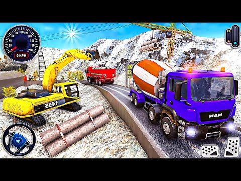 City Road Construction Simulator - Heavy Excavator Driving Game 3D | Android Gameplay