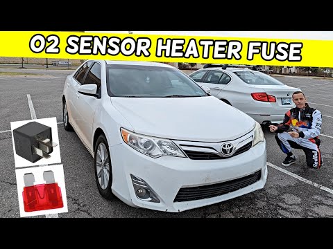 TOYOTA CAMRY 02 SENSOR HEATER FUSE LOCATION, OXYGEN SENSOR HEATER BANK 1 SENSOR 1 2 FUSE 2012-2014