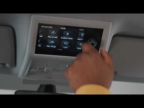 Volkswagen California 6.1 - How to use the control panel