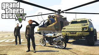 GTA 5 Online Heists - All Heist Vehicles Unlocked (Valkyrie, Savage and Hydra Jet)